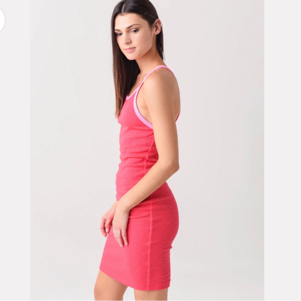 Sundry Coral Maxi Dress